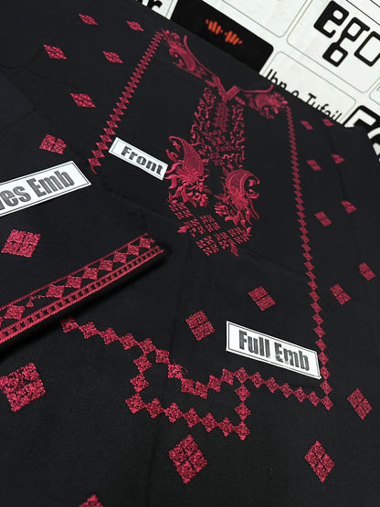 Winter collection Dhanak 2p with thread work