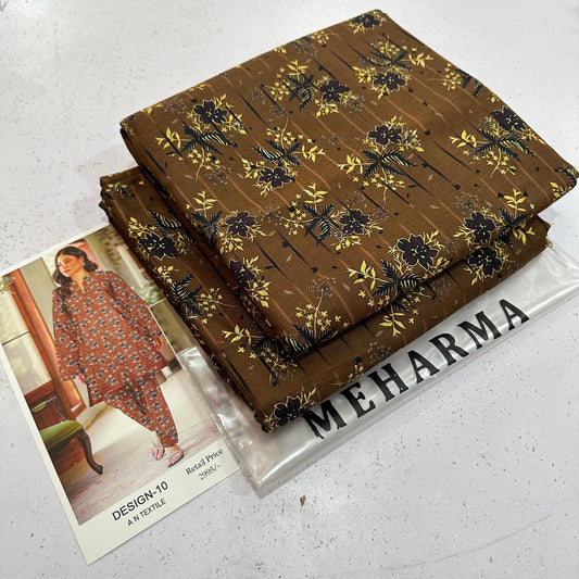 Luxury Branded Khaddar 2-Piece | Premium Winter Fabric