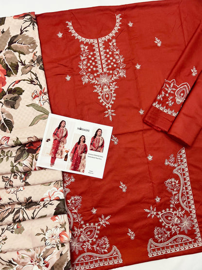 MOhagni brand Dhanak 3p with wool shawl