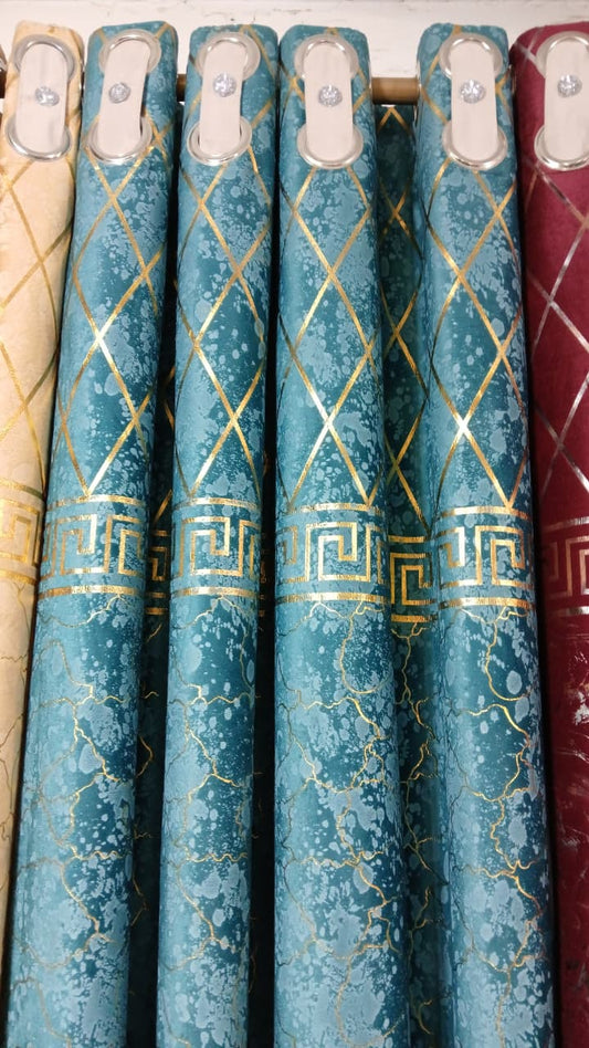 Imported Malai velvet texture curtain