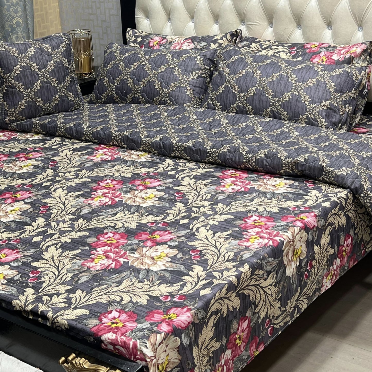 Cotton Comforter set 7Pc