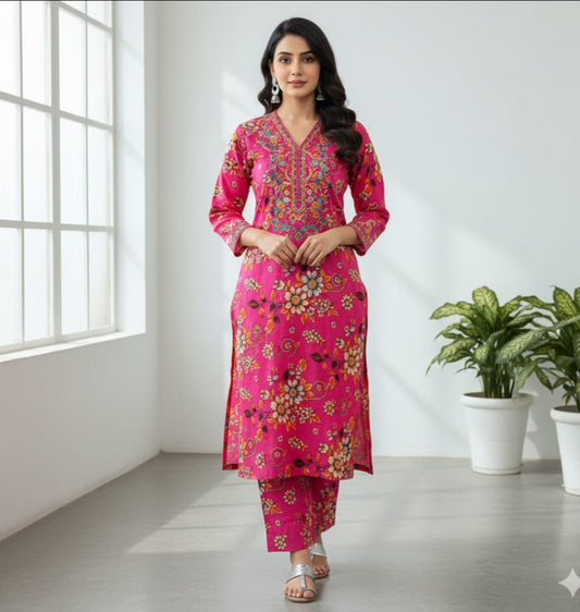 Luxury Branded Khaddar 2-Piece | Premium Winter Fabric