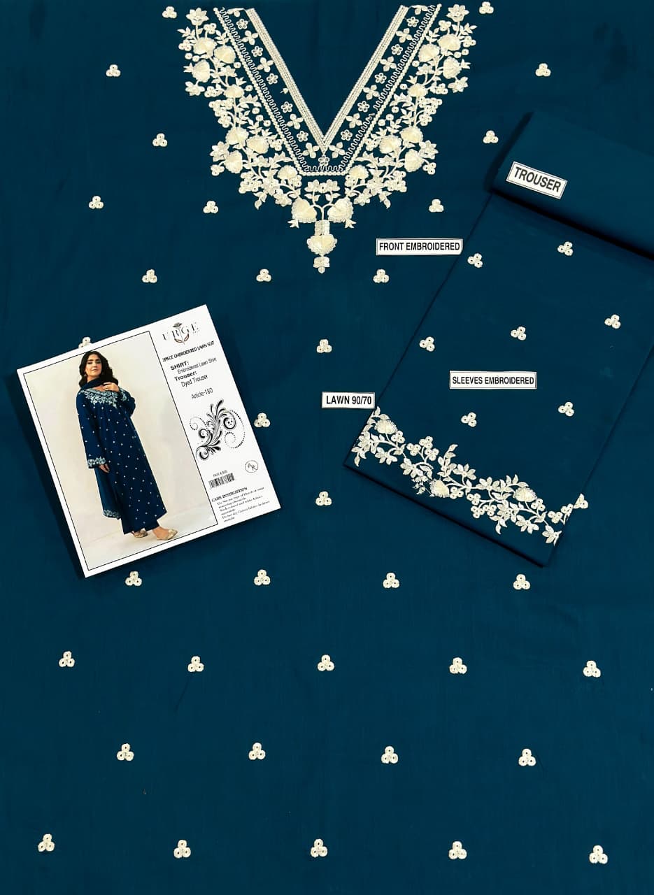 Premium Embroidered Lawn 2PC Collection | URGE