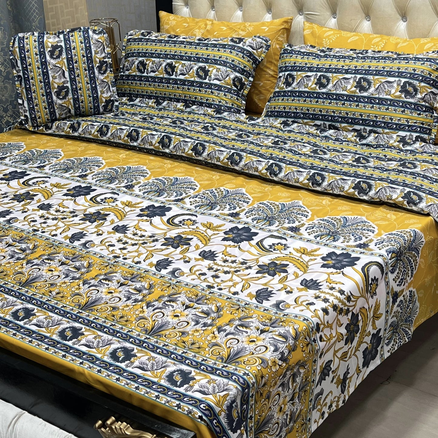 Cotton Comforter set 7Pc
