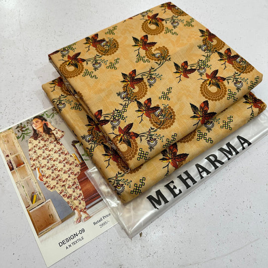 Luxury Branded Khaddar 2-Piece | Premium Winter Fabric