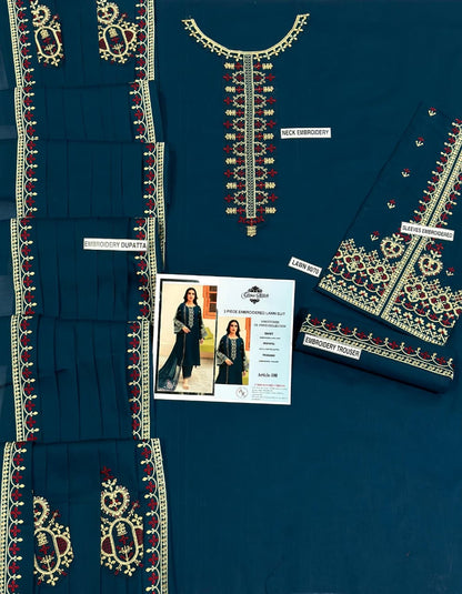 Cross stitch 3p Lawn Suit 2026