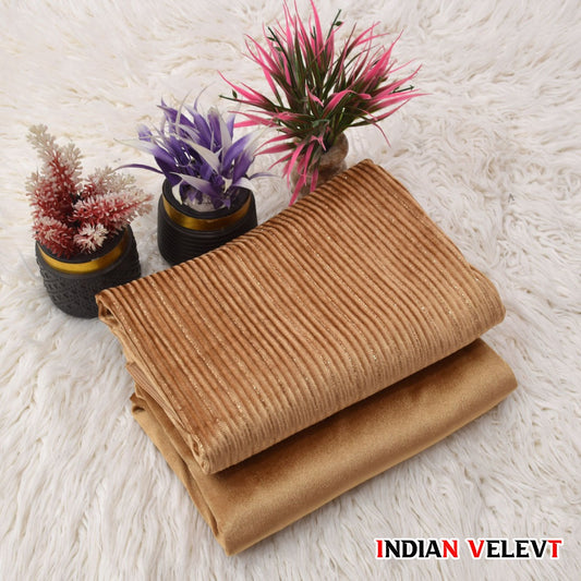 Premium Indian warm Velvet Fabric for Winter