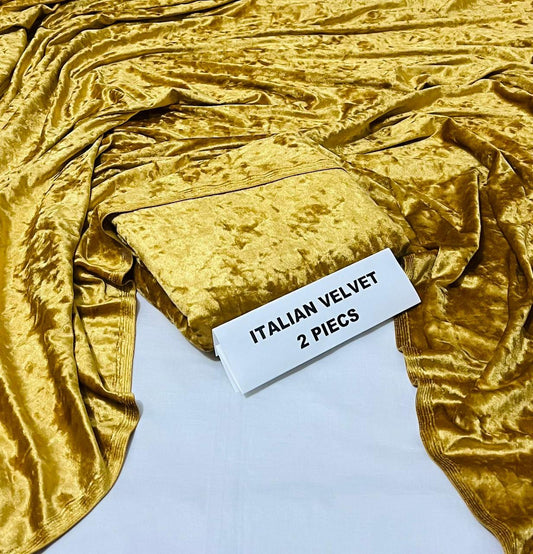Imported italian Velvet 2 piece Original Collection