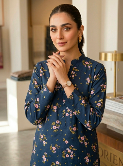 Orient Allover Printed Lawn 2-Piece Suit (Orignal)
