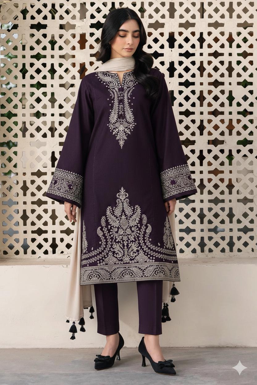 Jazmin 3p Lawn Suit 2026