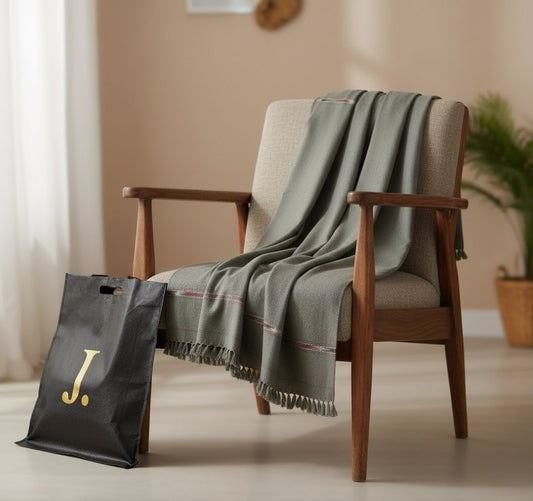 Wool Shawl for Men – Elegant, Warm & Timeless