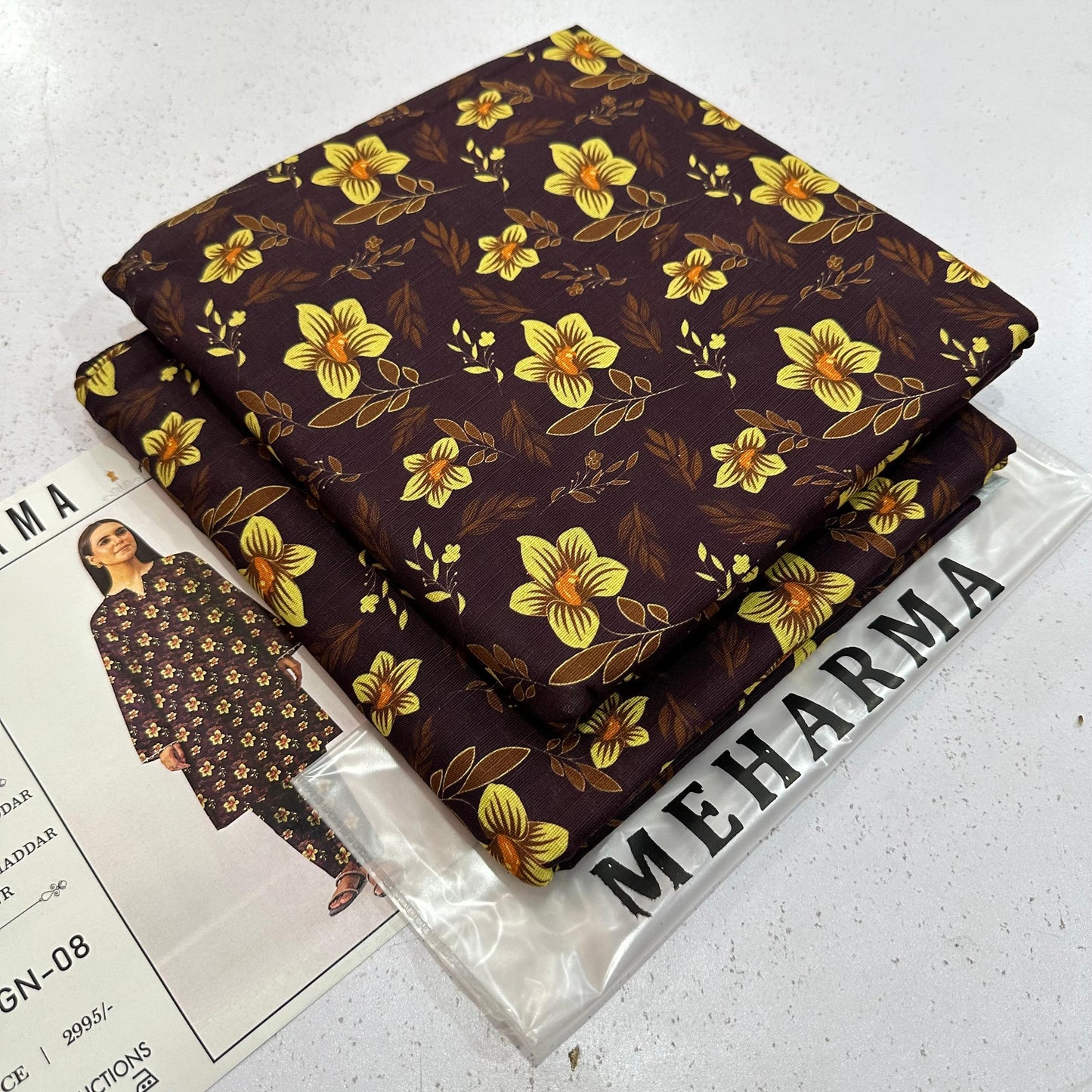 Luxury Branded Khaddar 2-Piece | Premium Winter Fabric