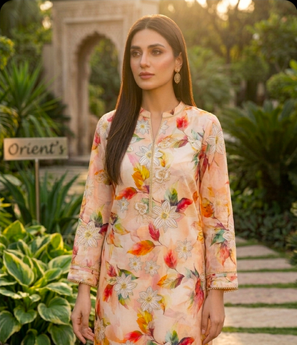 Orient Allover Printed Lawn 2-Piece Suit (Orignal)