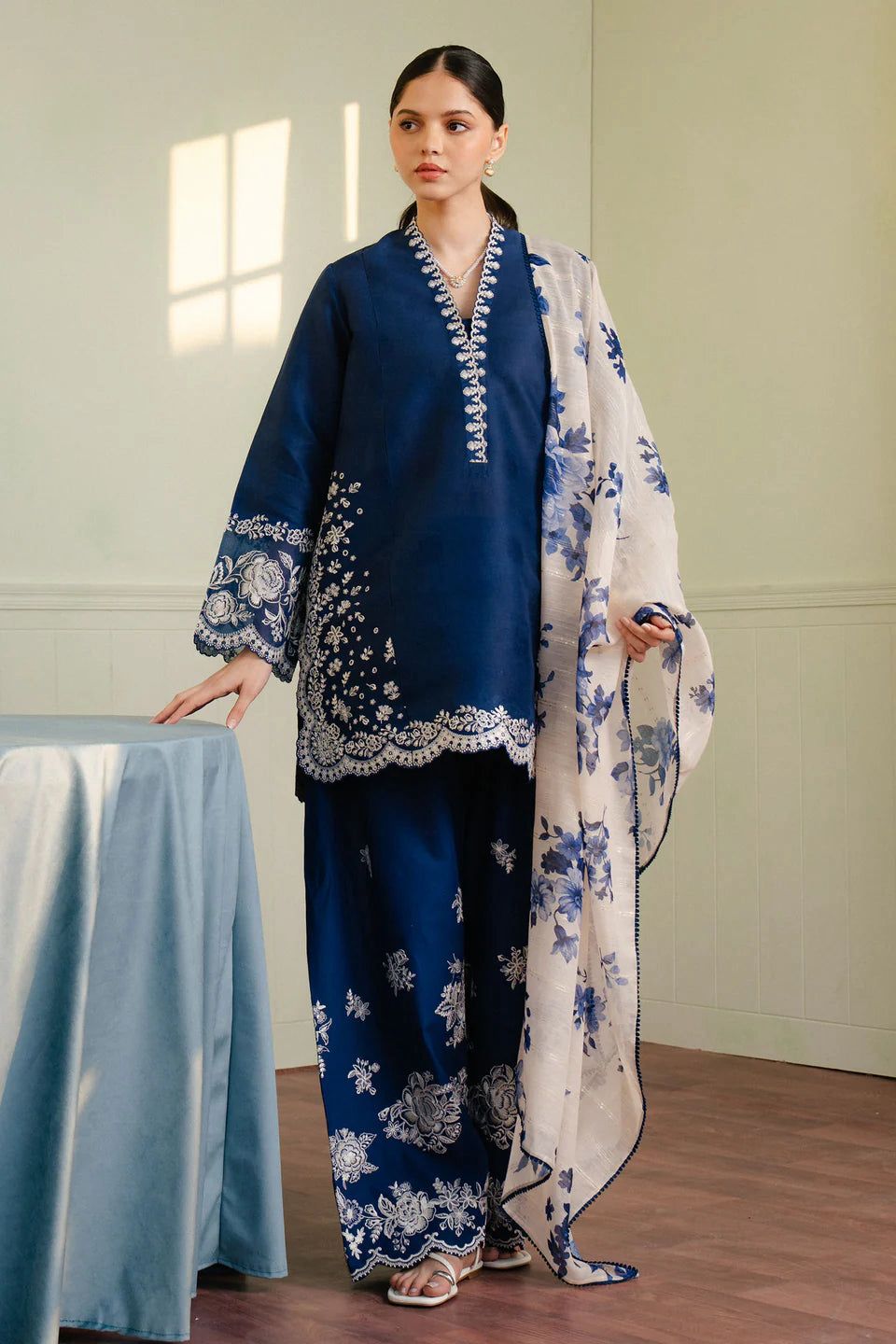 CoCo by Zara shahjahan 3pc Lawn Suit 2026