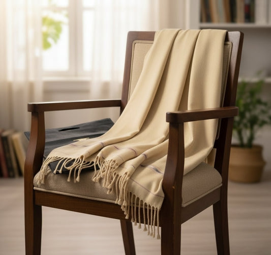 Wool Shawl for Men – Elegant, Warm & Timeless