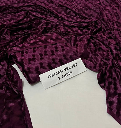 Imported italian (thumb)Velvet 2 piece Original Collection