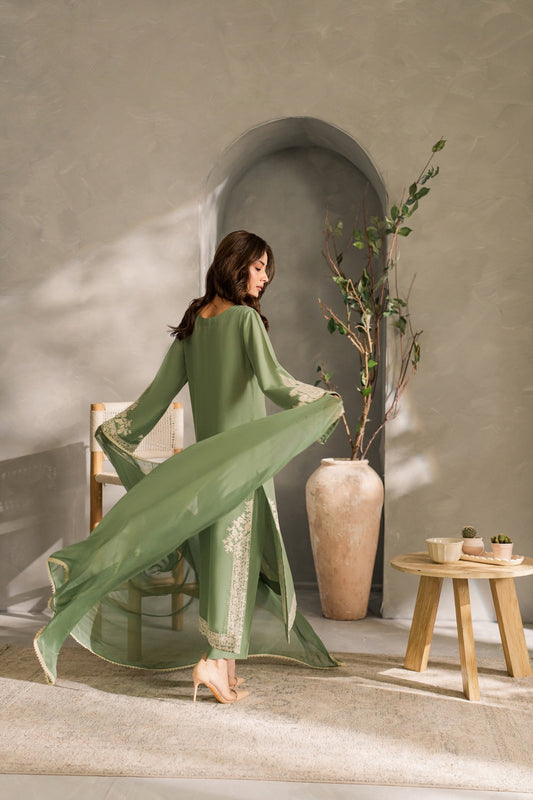 Mirana 3pc Embroidered lawn 2026