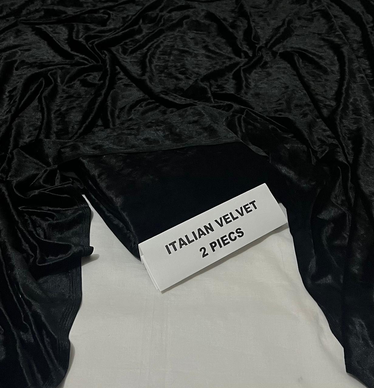 Imported italian Velvet 2 piece Original Collection