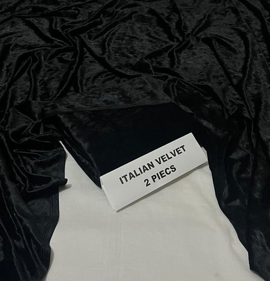 Imported italian Velvet 2 piece Original Collection