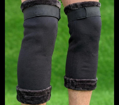 Woolen Knee & Leg Warmer for Men & Women, Pain Relief, Unisex with strap
