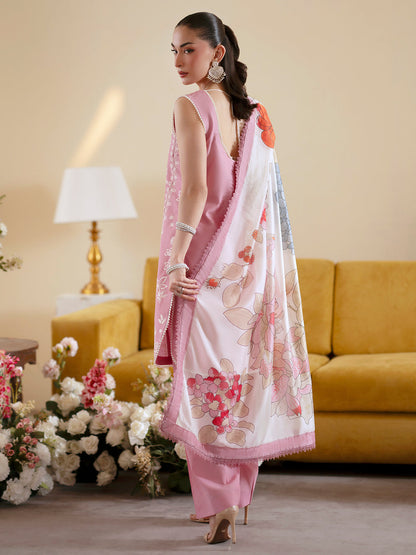 Mahnur 3p Lawn Suit 2026