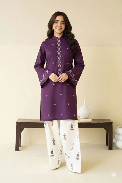 Premium Embroidered Lawn 2PC Collection | Pezwaan