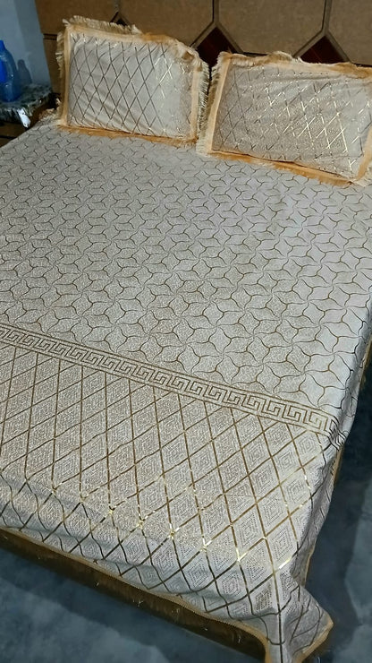 Imported texture micro velvet Bedsheets wedding collection