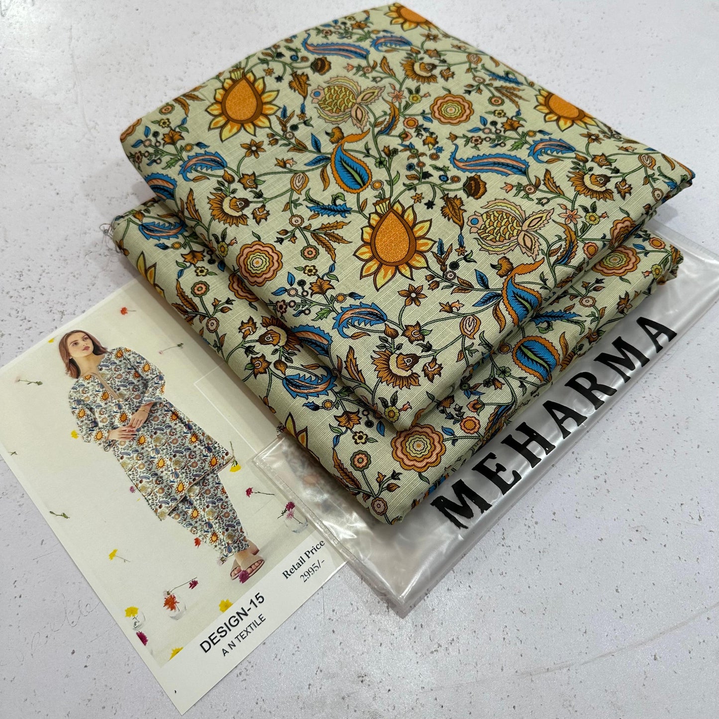 Luxury Branded Khaddar 2-Piece | Premium Winter Fabric