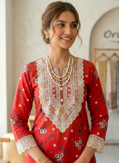 Orient Allover Printed Lawn 2-Piece Suit (Orignal)