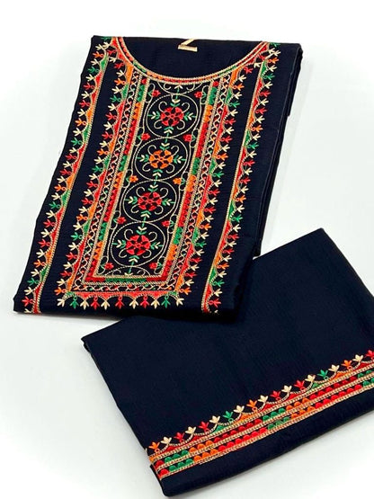 Winter 2p embroidered shirt and trouser
