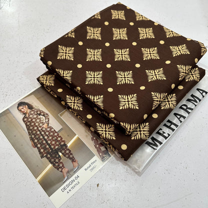 Luxury Branded Khaddar 2-Piece | Premium Winter Fabric