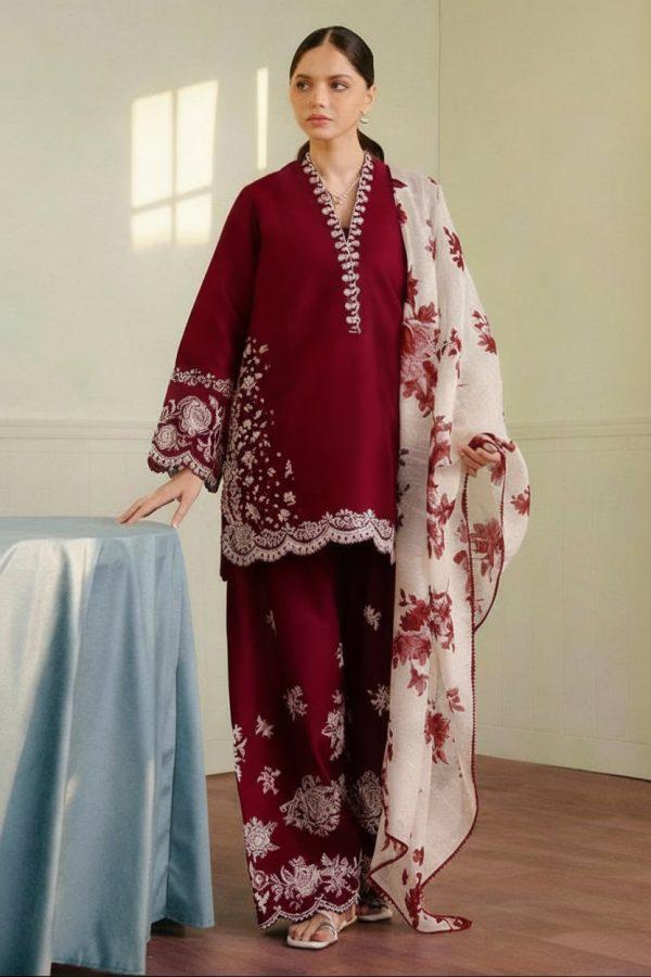 CoCo by Zara shahjahan 3pc Lawn Suit 2026