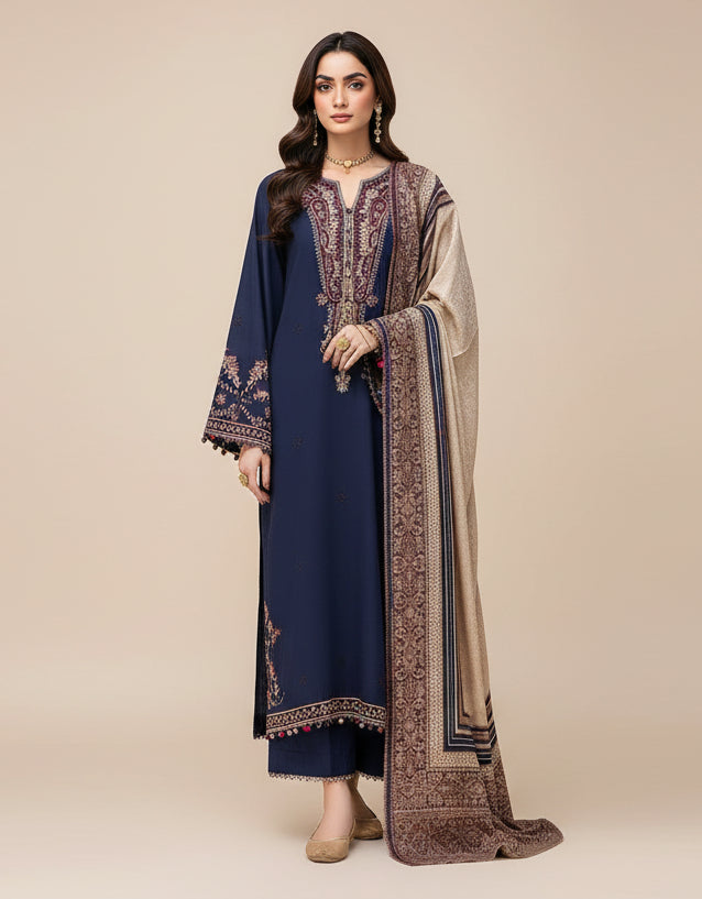 Izel 3p Lawn Suit 2026