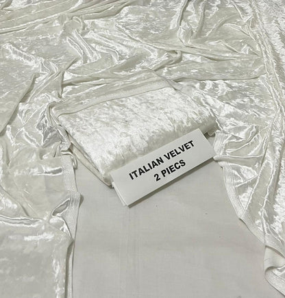 Imported italian Velvet 2 piece Original Collection