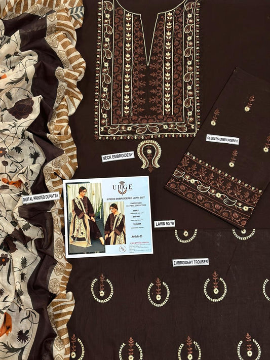 Urge 3p Lawn Suit 2026