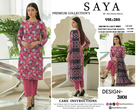 Premium Lawn 3-Piece