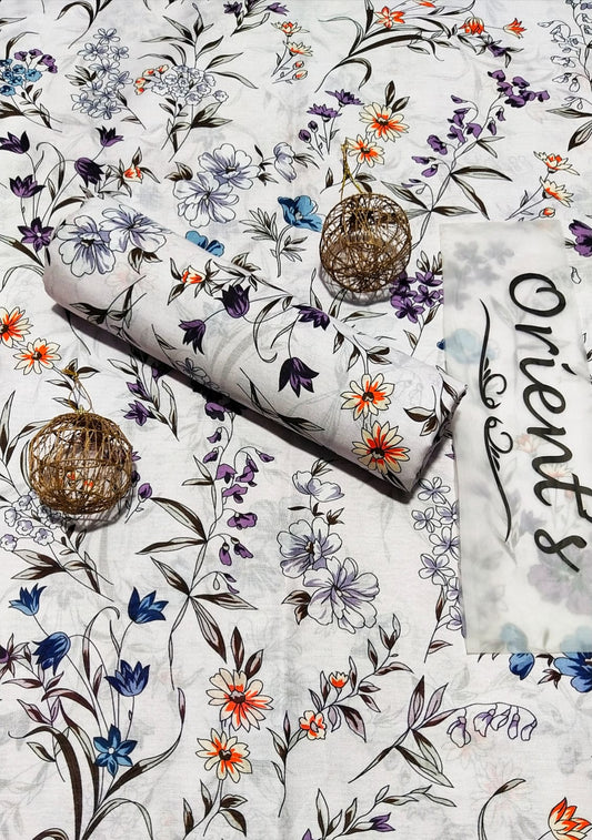 Orient Allover Printed Lawn 2-Piece Suit (Orignal)