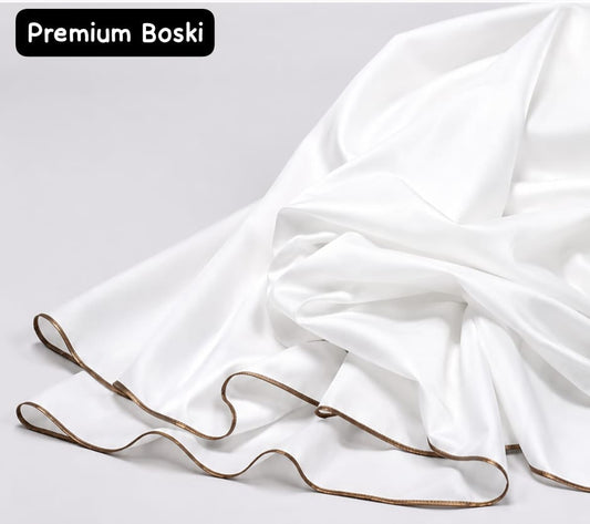 The Royal Boski Suit off-white unstitched 4 meter fabric for men boski shalwar kameez